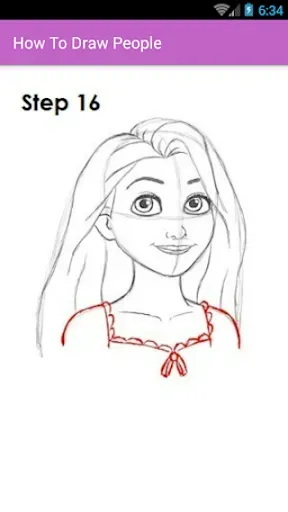 Скриншот 6 — How To Draw People - Tutorials
