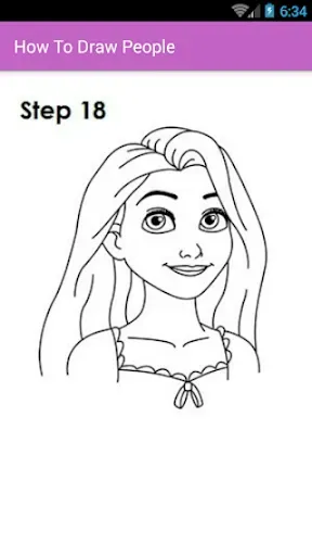 Скриншот 7 — How To Draw People - Tutorials