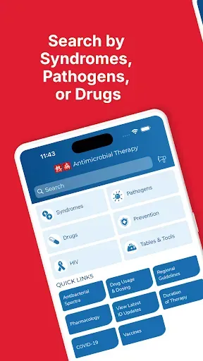 Скриншот 3 — Sanford Guide Antimicrobial