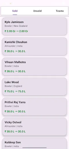 Скриншот 3 — IPL2026  Live Score & Schedule