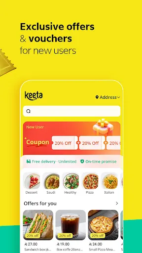 Скриншот 3 — Keeta - Food Delivery