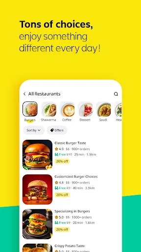 Скриншот 5 — Keeta - Food Delivery