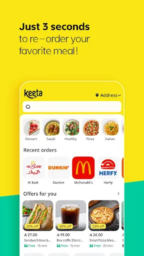 Скриншот 6 — Keeta - Food Delivery