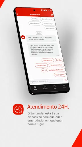 Скриншот 2 — Santander Brasil