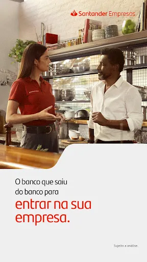 Скриншот 1 — Santander Empresas