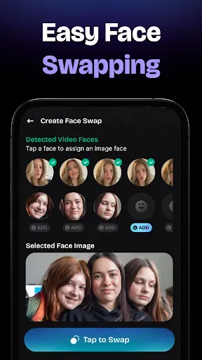 Скриншот 6 — AI Face Swap Video Editor