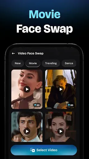 Скриншот 7 — AI Face Swap Video Editor