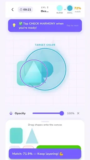 Скриншот 2 — Chroma Balance: Mind Relaxing