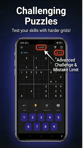 Скриншот 3 — Sudoku Pro: Brain Logic Game