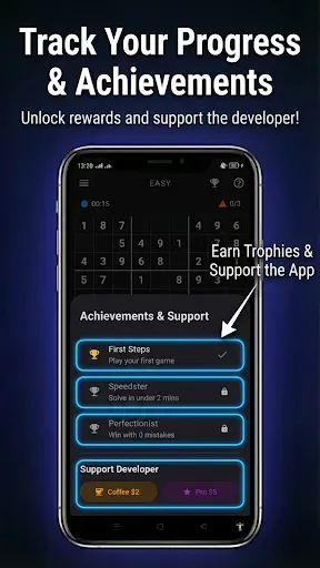 Скриншот 7 — Sudoku Pro: Brain Logic Game