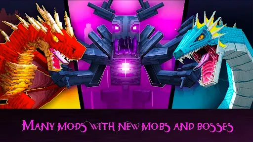 Скриншот 3 — Mobs and Bosses for Minecraft
