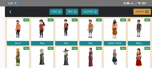 Скриншот 2 — Saral Toons: 2D Animation App