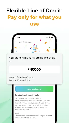 Скриншот 3 — Saro Loan: Credit Limit App