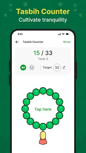 Скриншот 6 — Holy Quran: Tasbih & Prayer