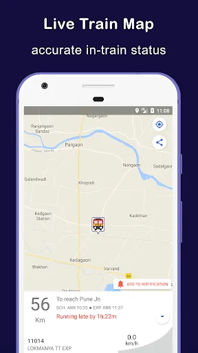 Скриншот 8 — Indian Train Status - minits