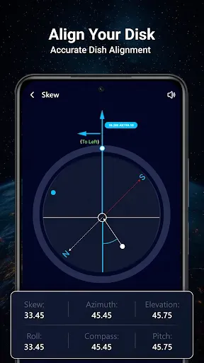 Скриншот 3 — Satellite Finder: Dish Pointer