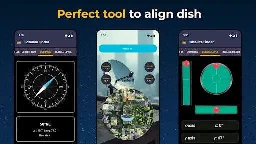 Скриншот 2 — Satellite Finder(Dish Pointer)