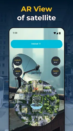 Скриншот 3 — Satellite Finder(Dish Pointer)