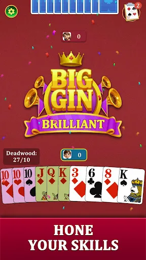 Скриншот 2 — Gin Rummy King