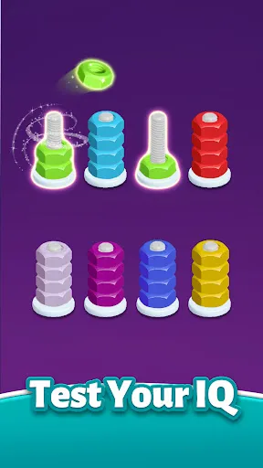 Скриншот 3 — Nut Sort：Color Puzzle Game