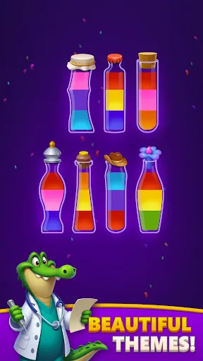 Скриншот 4 — Water Sort- Puzzle Game
