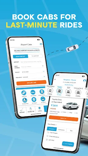 Скриншот 3 — Savaari - Car Rental & Taxi