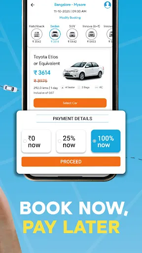 Скриншот 6 — Savaari - Car Rental & Taxi