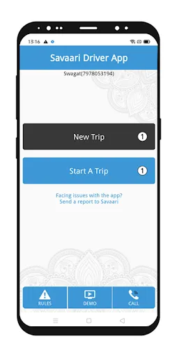 Скриншот 4 — Savaari Driver Partner App