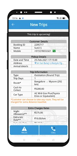 Скриншот 5 — Savaari Driver Partner App