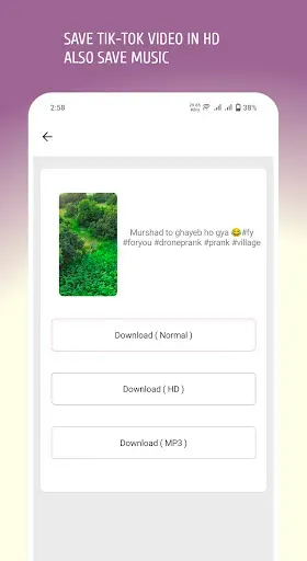 Скриншот 2 — Save Tik - Mp3 Downloader