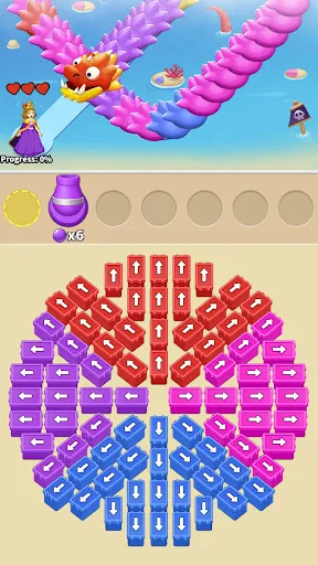 Скриншот 1 — Girl Rescue: Dragon Out!