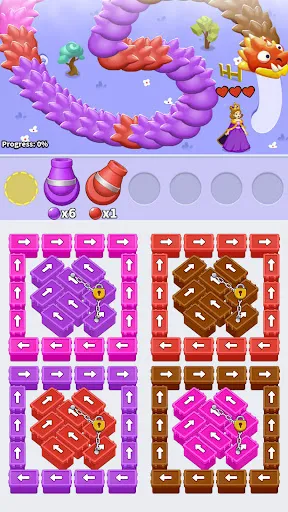 Скриншот 3 — Girl Rescue: Dragon Out!