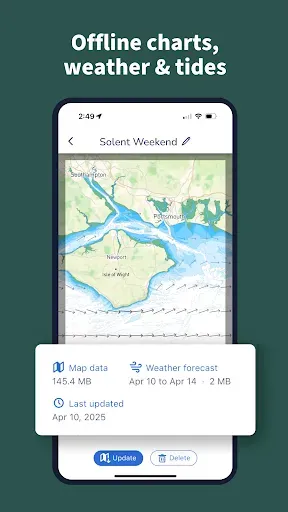 Скриншот 3 — Savvy Navvy Boating Navigation