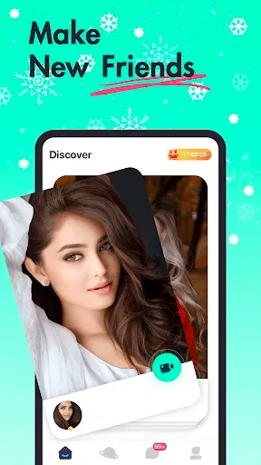 Скриншот 1 — SayHi: Live Chat Make Friends