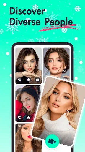 Скриншот 2 — SayHi: Live Chat Make Friends