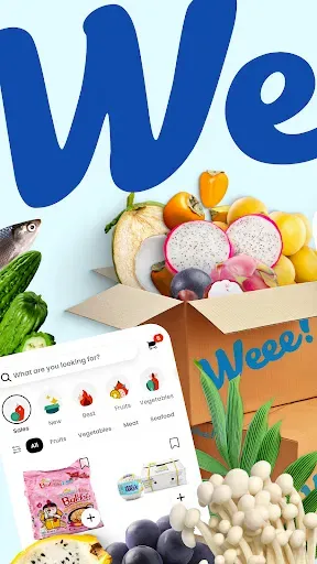 Скриншот 1 — Weee! Asian Grocery Delivery