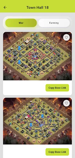 Скриншот 3 — COC Base Layouts:Clash of Maps
