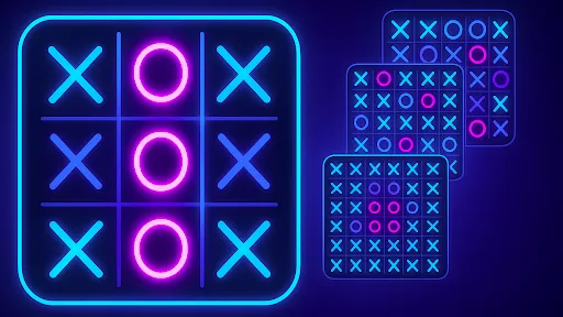 Скриншот 1 — Tic Tac Toe - XOXO 2 Player