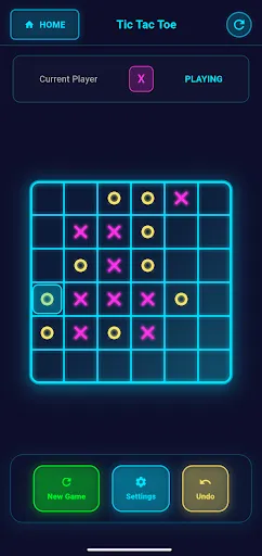 Скриншот 2 — Tic Tac Toe - XOXO 2 Player
