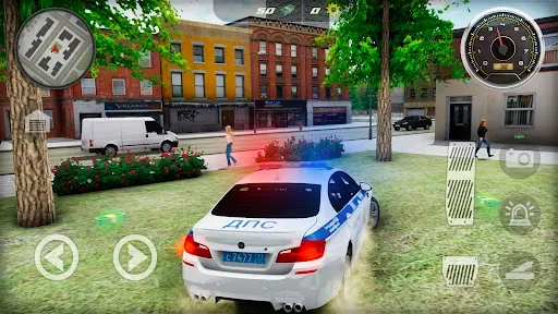 Скриншот 1 — Симулятор полиции ДПС: BMW M5
