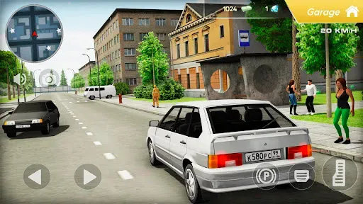 Скриншот 3 — Лада Четырка - игра про машины