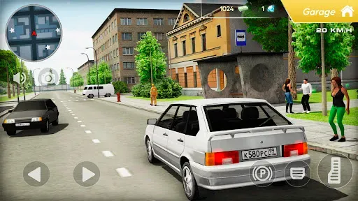 Скриншот 8 — Лада Четырка - игра про машины