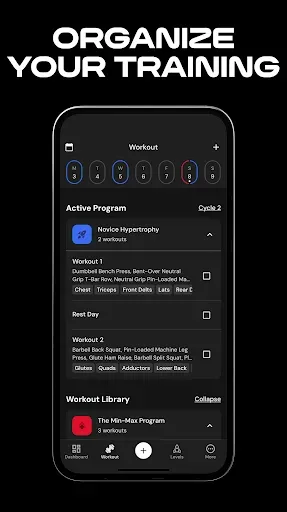 Скриншот 4 — MacroFactor Workouts - Tracker