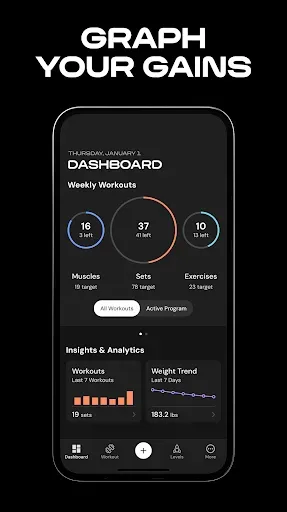 Скриншот 5 — MacroFactor Workouts - Tracker