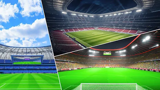 Скриншот 1 — Super Football Soccer Games