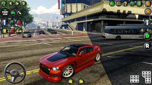 Скриншот 5 — City Car Driving Offline 2