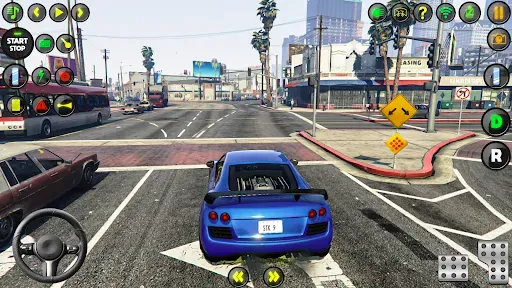 Скриншот 7 — City Car Driving Offline 2