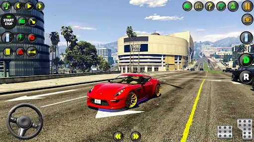Скриншот 8 — City Car Driving Offline 2