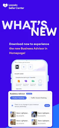 Скриншот 1 — Lazada Seller Center