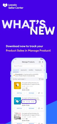 Скриншот 2 — Lazada Seller Center